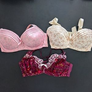 Lot of 3 parfait by affinitas bras 30DD
